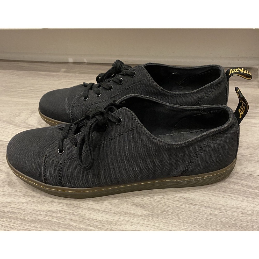 Dr. Martens Walker Low Black Casual Shoes AW004, Mens 13